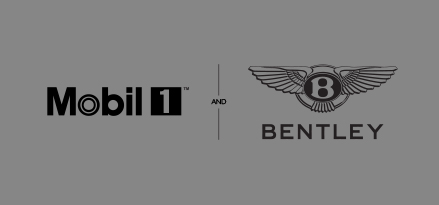 mobil 1 and bentley logo
