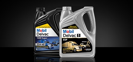 Jajaran produk Mobil Delvac 1™ dan Mobil Delvac™