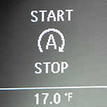 Start-stop indication