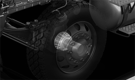 Bearing Roda Axle Kemudi